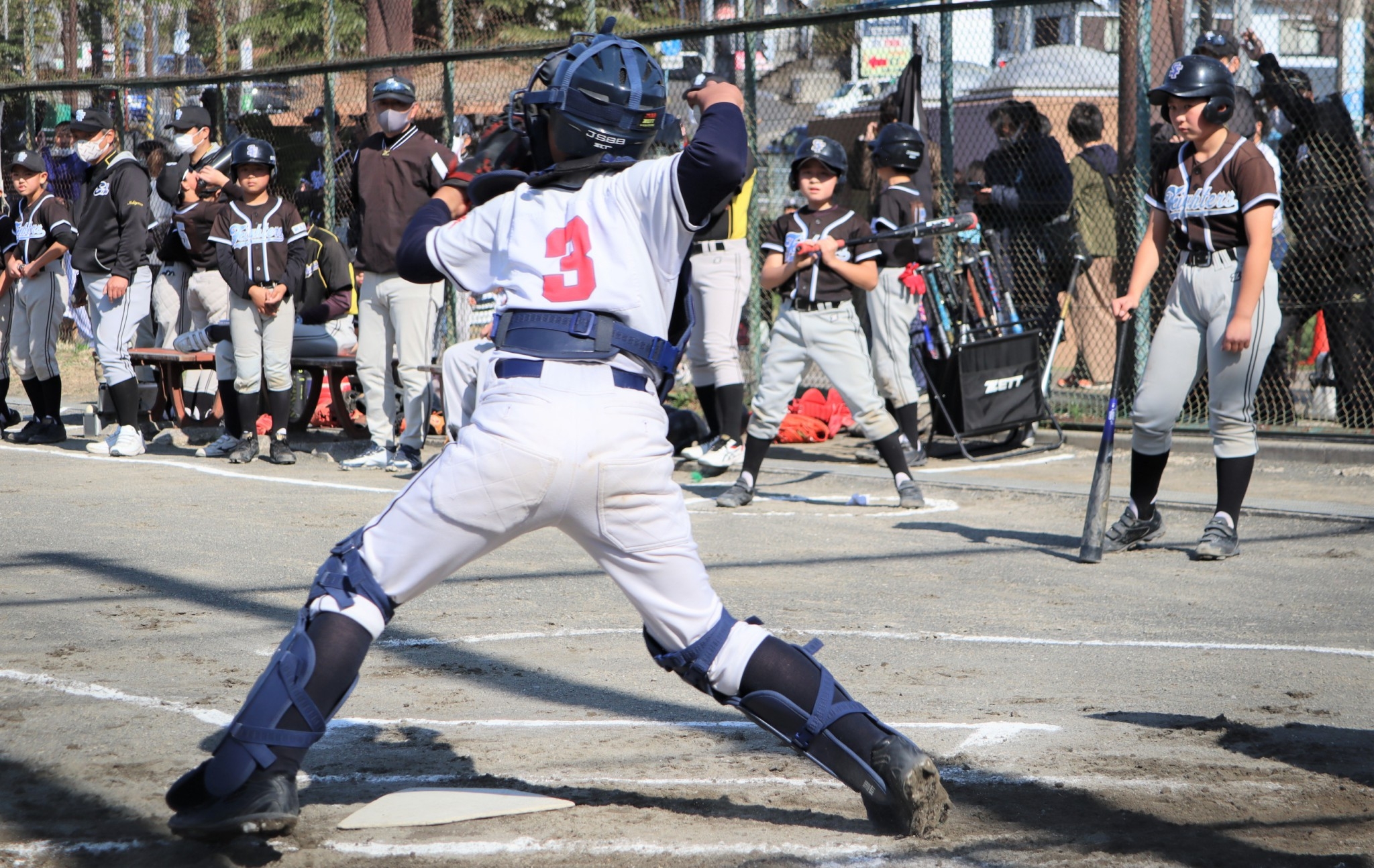 東急白根少年野球部 チームページ 閲覧 21年3月14日 Aチーム白根親善 Vs中白根キングさん